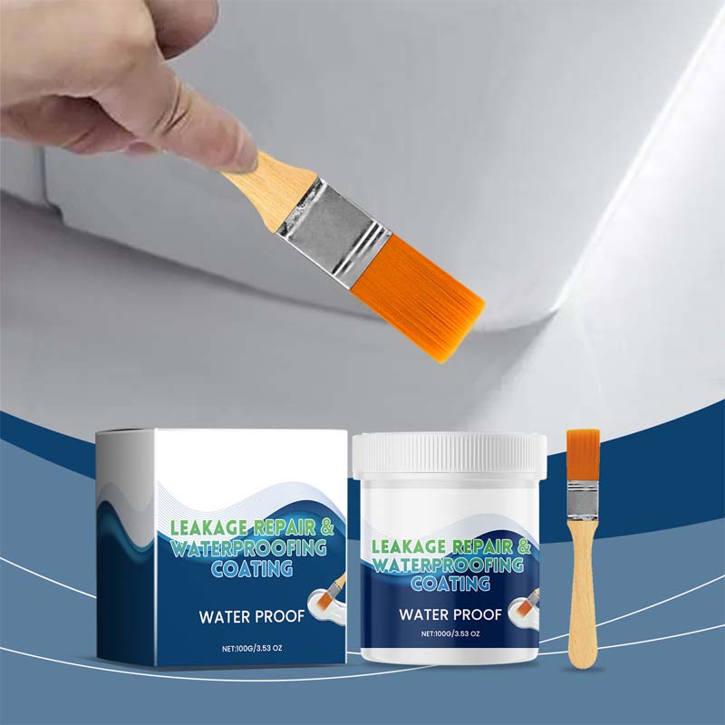 Multi-purpose transparent anti-leak waterproof coating
