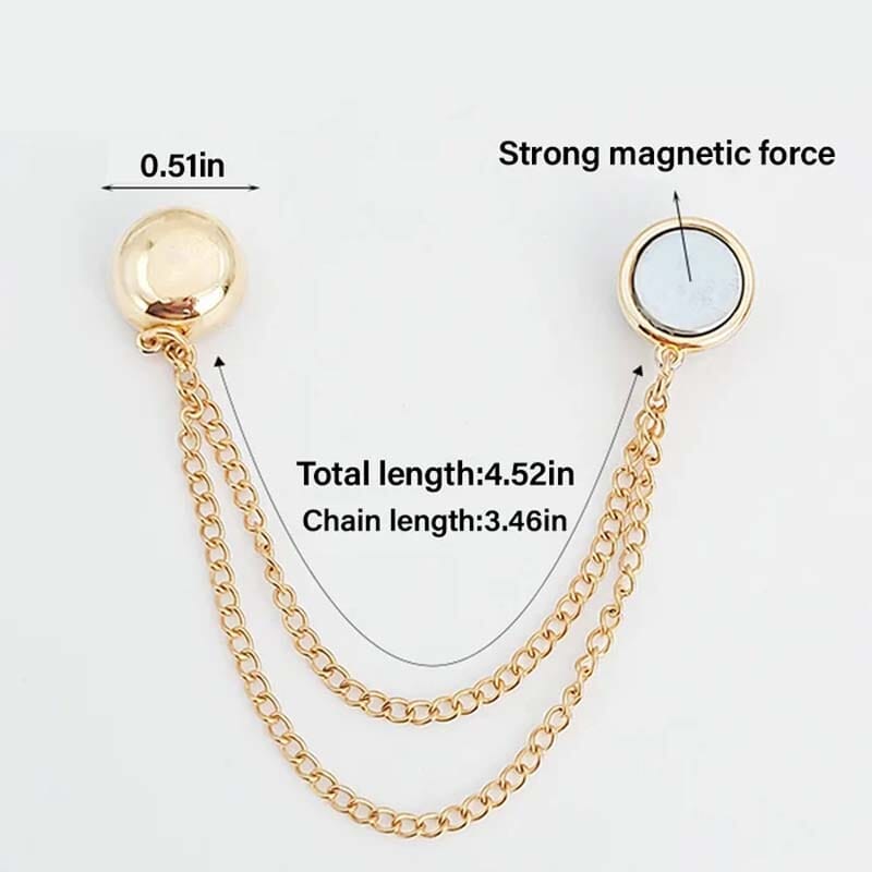 Multifunctional Magnetic Dress Clips