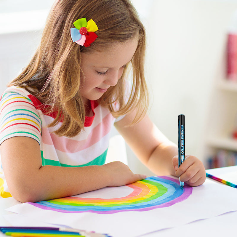Color Lightstick Graffiti Highlighter Pens