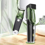 Vacuum beard trimmer - 20 lengths and styles adjustable