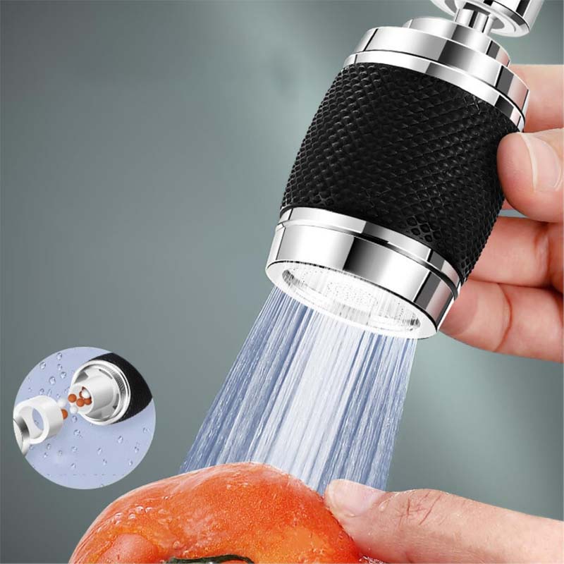 Pressure-regulated splash-proof faucet