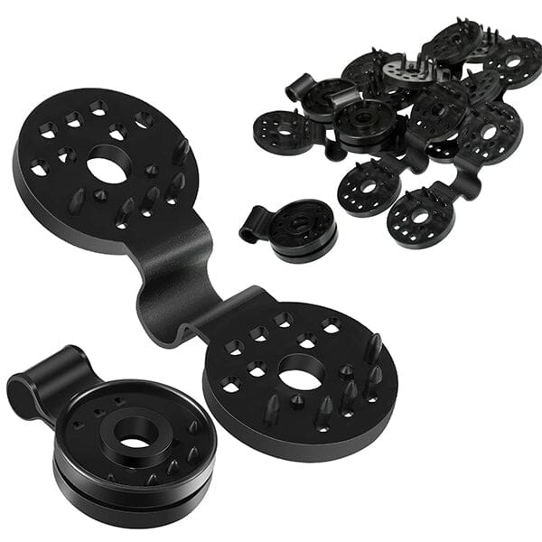 Shadow fabric plastic clips