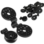 Shadow fabric plastic clips