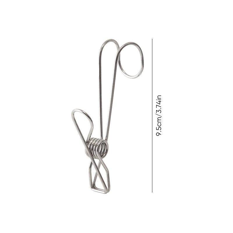 Stainless Steel Laundry Clips Hook Clip