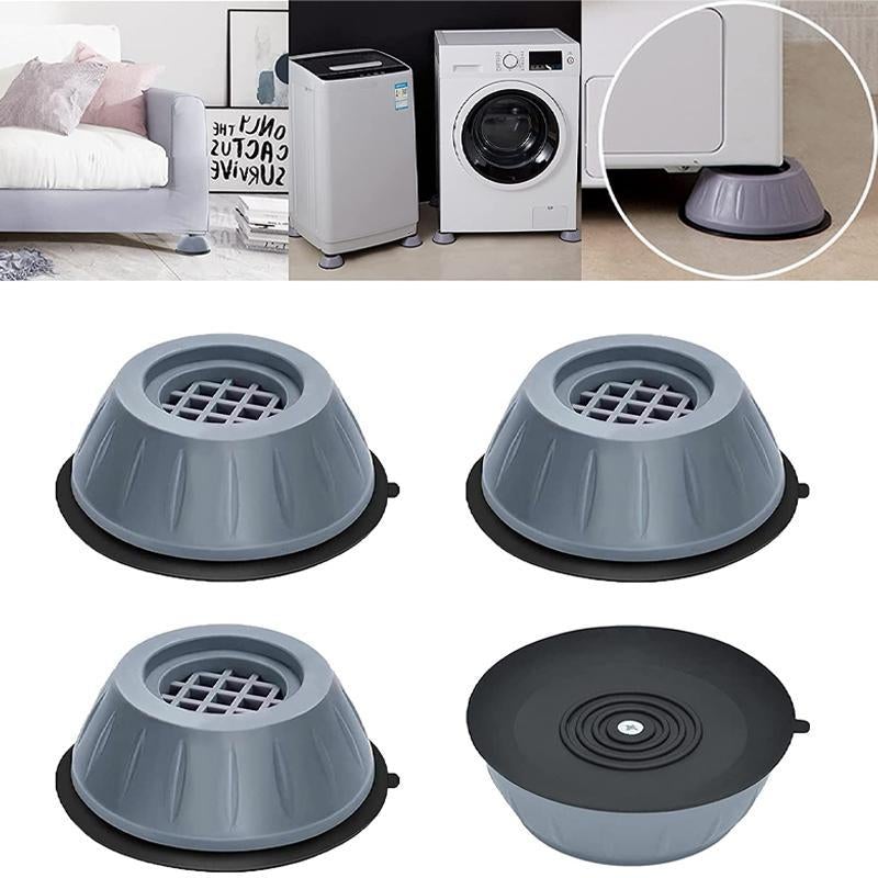 Anti-Vibration Washing Machine Support (4 Pieces)