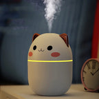 Cute Cat Room Humidifier and Aroma Oil Diffuser
