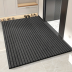 All-Season Weatherproof Doormat – Abrasion-Resistant Striped Doormat, Non-Slip, Stain and Fade Resistant, Low Profile Mat for Indoor and Outdoor