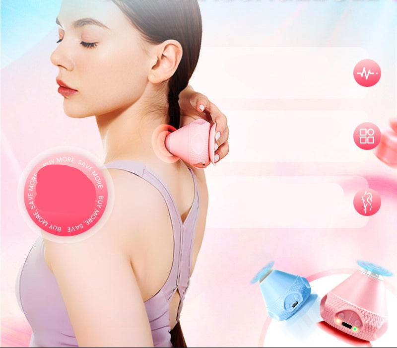 LuxuraSphere Self-Massage Ball with Suction Cup | Advanced Trigger Point Technique for Effective Muscle Relaxation and Pain Relief