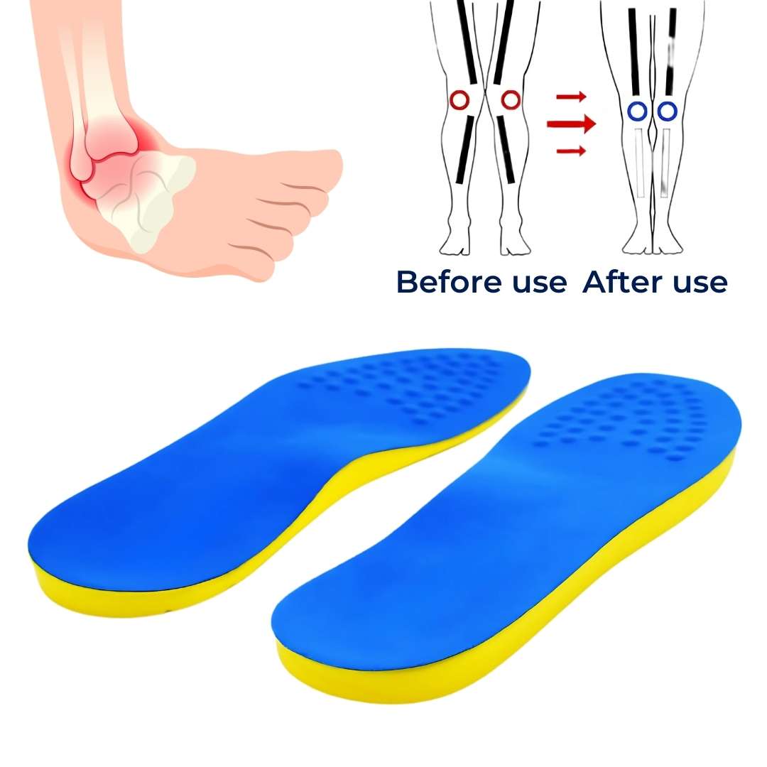 FootAlign Supination Insoles for Underpronation | Orthopedic Insoles - Foot Support - Daily Comfort