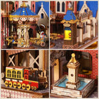 Annecy Castle DIY Miniature Architecture Kit ｜ 3D Wooden Mechanical Puzzles