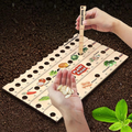 Wood Plant Ruler – Multifunctional Seed Measuring Tool for Garden