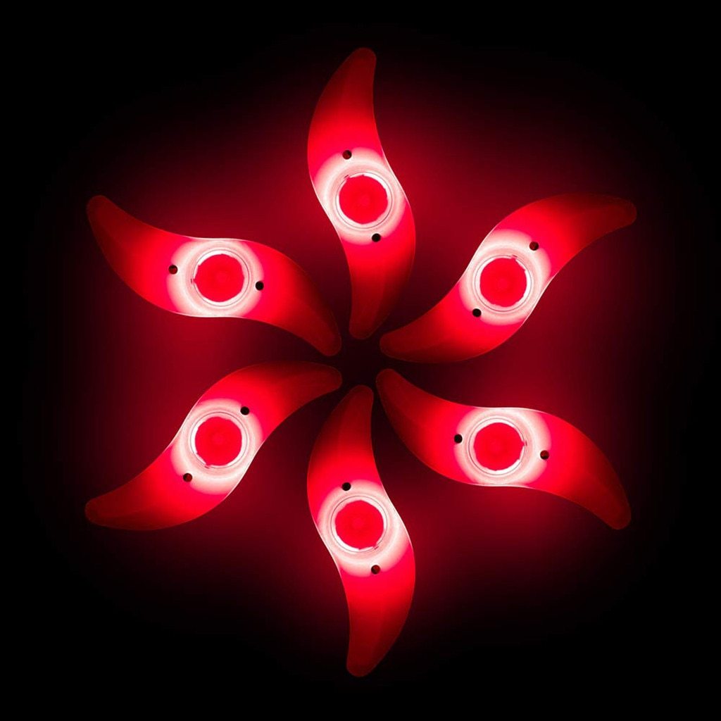 GloBike - LED Bicycle Wheel Light with Clip-On Installation