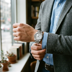 Stainless Steel Wristwatch | Classic Design