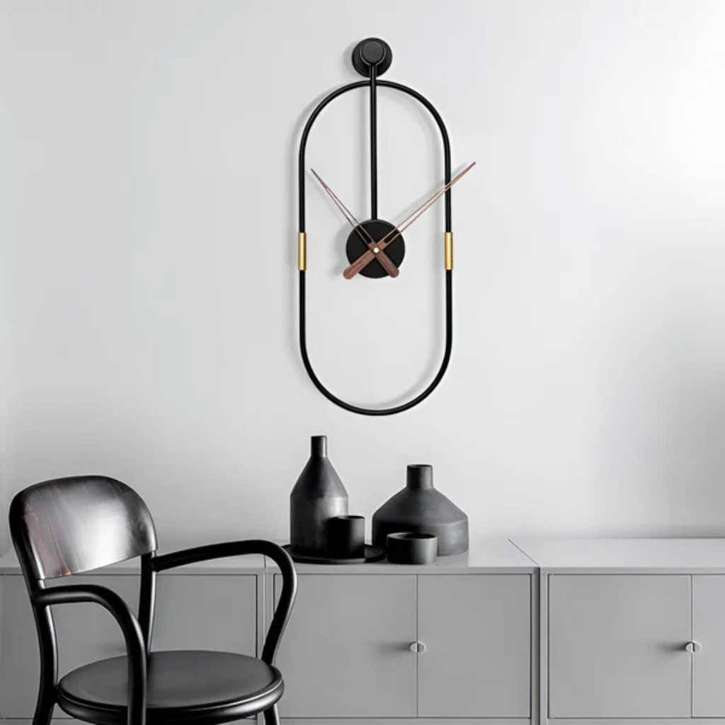 Artic | Minimalist Large Wall Clock – Modern Decorative Timepiece