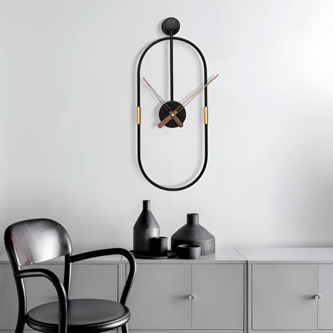 Artic | Minimalist Large Wall Clock – Modern Decorative Timepiece