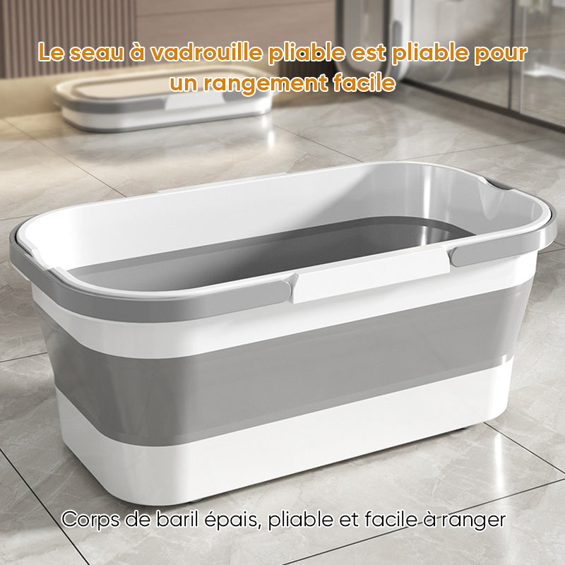 Foldable Portable Rectangular Bucket