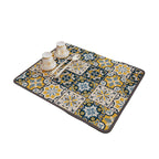 Retro Quick-drying Water-repelling Mat for Kitchen-Bar-Countertops