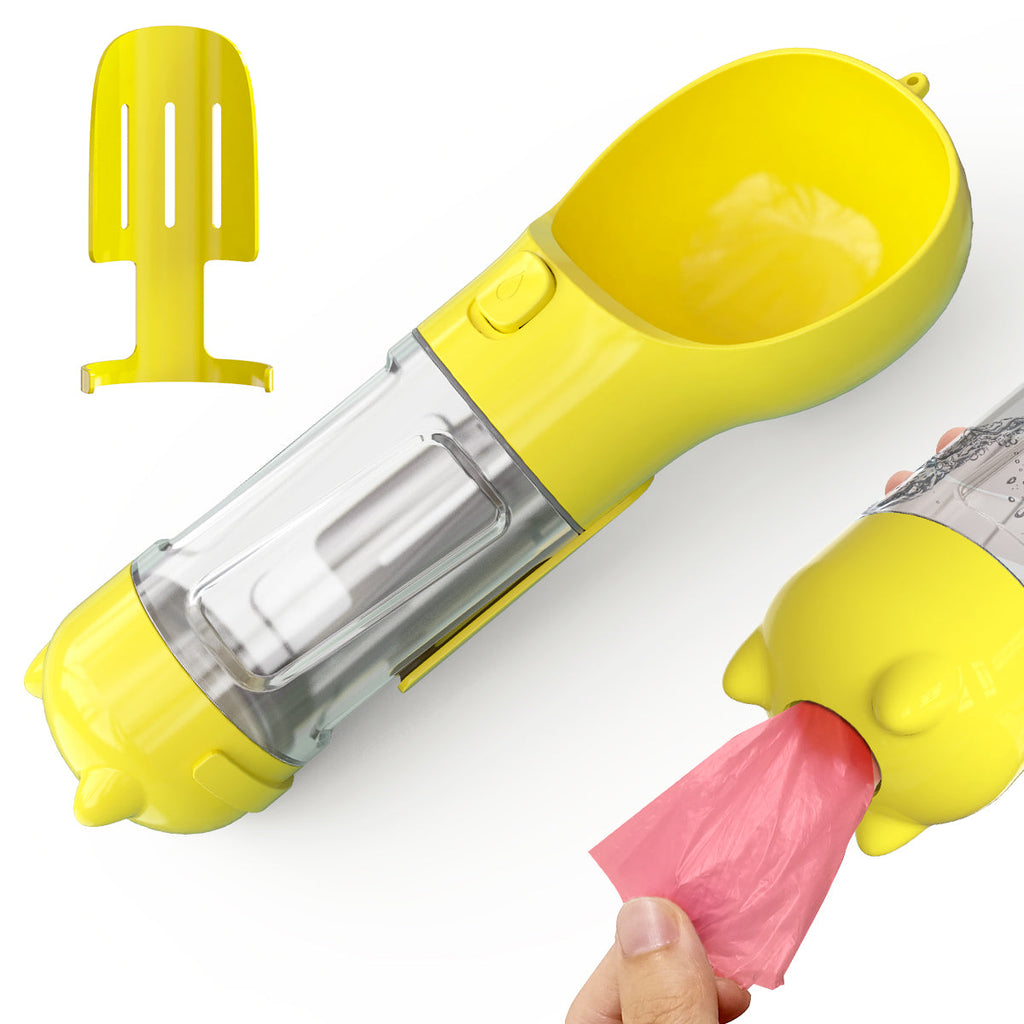 Portable 300ml Pet Water Bottle with Travel Bag