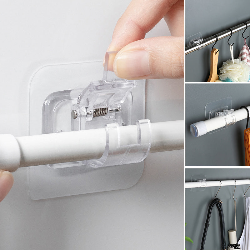 Transparent Hanging Rod Clamp