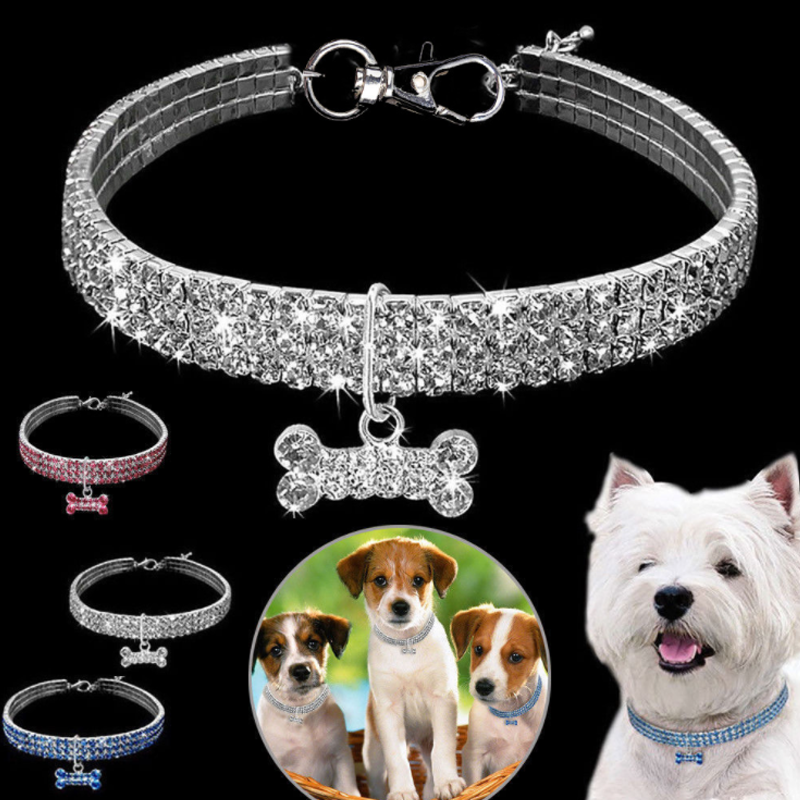 Sweet Crystal Dog Collar