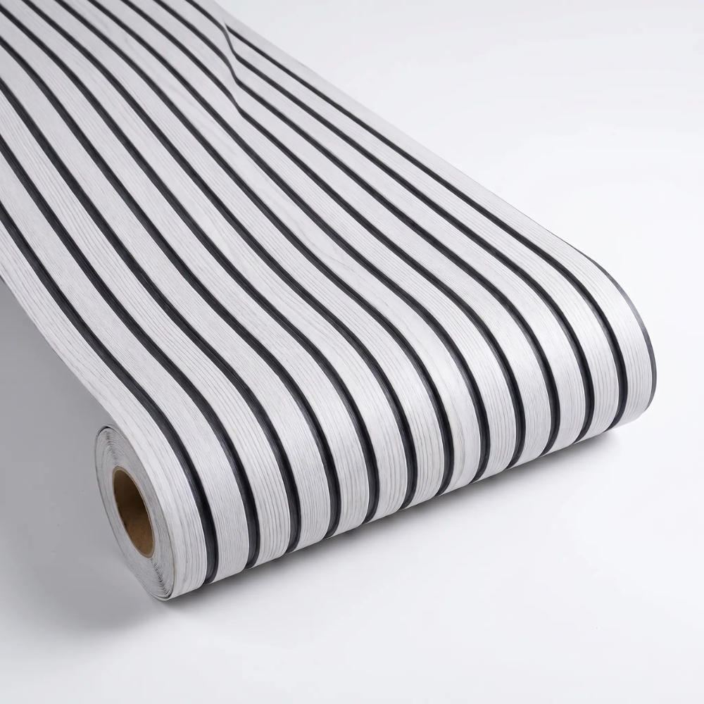 WoodLook Wall Panels – Self-Adhesive 3D PVC Wall Covering for Quick Living Effect