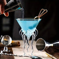 Unique, octopus-inspired cocktail glass