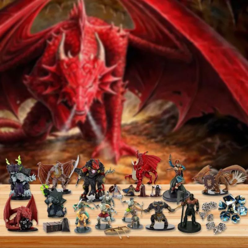 TreasureHunt - Dungeons and Dragons Advent Calendar Christmas Gift Set