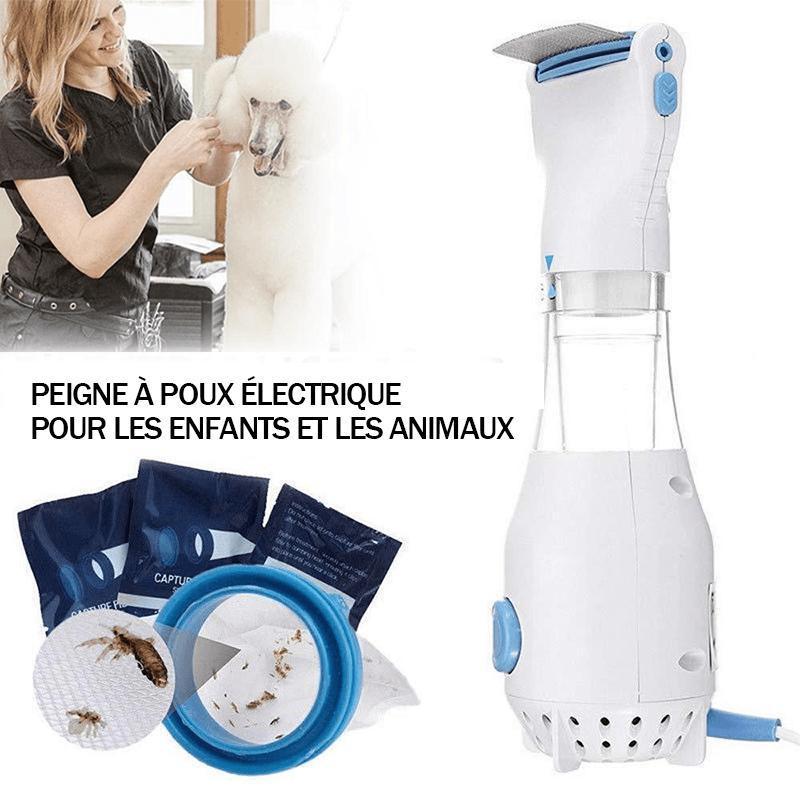 Electric comb for lice control