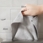 Expandable absorbent microfiber cloths