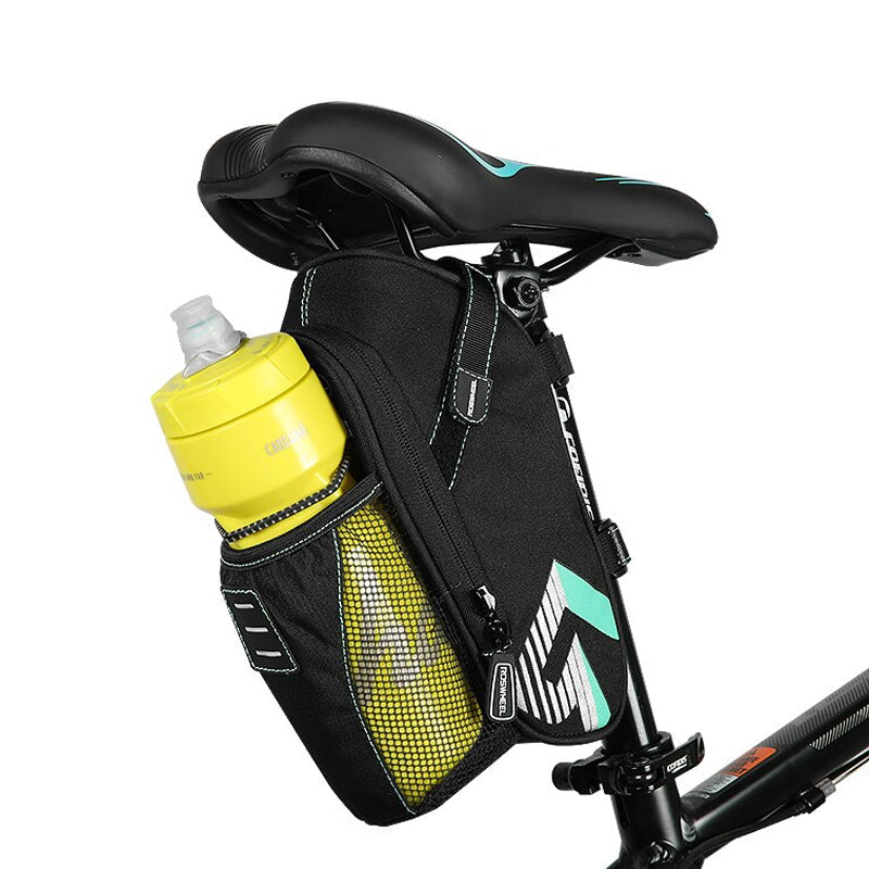 Waterproof bike bag under the saddle