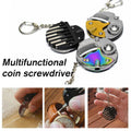 Multifunctional Coin Screwdriver