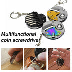 Multifunctional Coin Screwdriver