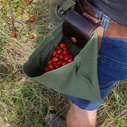 Leather and Sailcloth Bushcraft Bag
