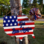 America Flag Decorative Sign