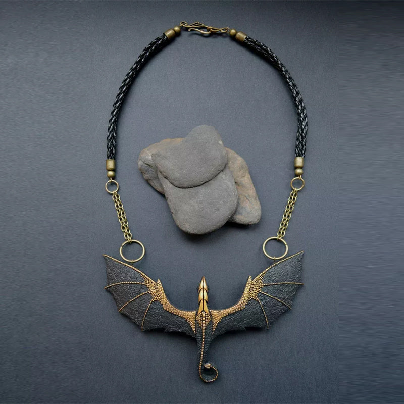 Flying Dragons Necklace
