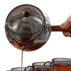Elegant Glass Teapot with Infuser