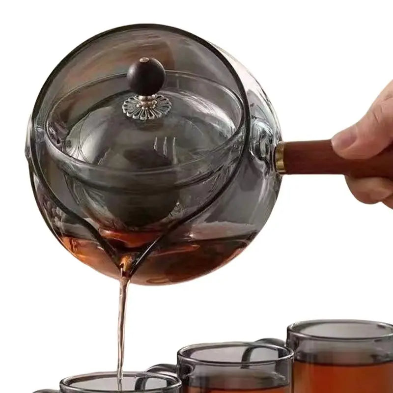 Elegant Glass Teapot with Infuser