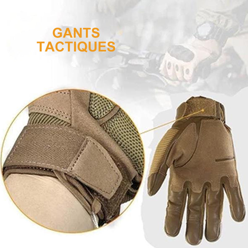 Military tactical gloves with full fingers
