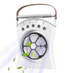 Rechargeable Portable Air Cooler with Mist Function