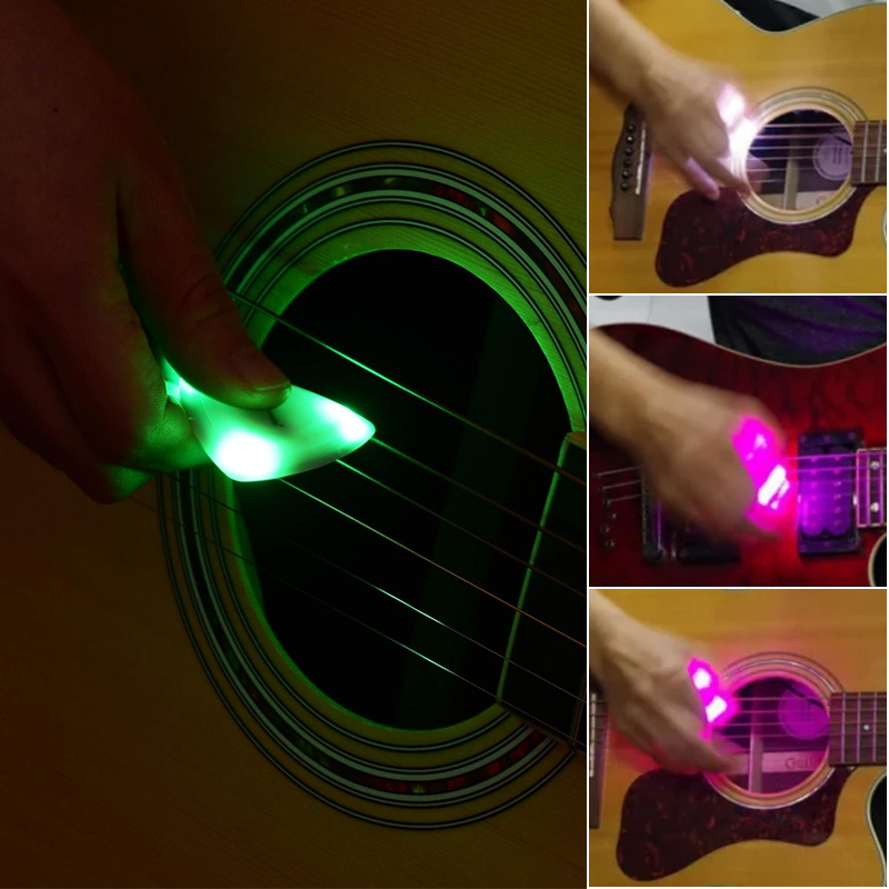Light Up Guitar Plectrum