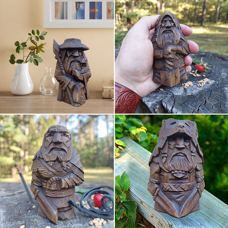 Odin Thor's Courtyard Ornament