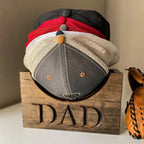 Father Wood Hat Holder