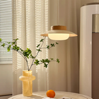 Scandinavian Design Pendant Lamp for the Dining Table in Cream