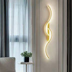 Minimalist Luxury LED Wall Sconce - Multiple Sizes, Finishes, and Dimming Options