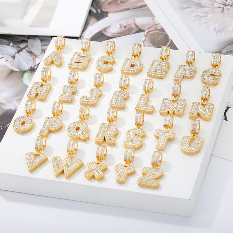 Stainless Steel Initial Necklace