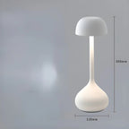 Cordless Dimmable Mushroom Table Lamp