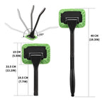 Disc cleaner with adjustable handle