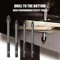 Efficient universal drilling tool (4 pieces)