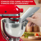 New Stainless steel pouring shield