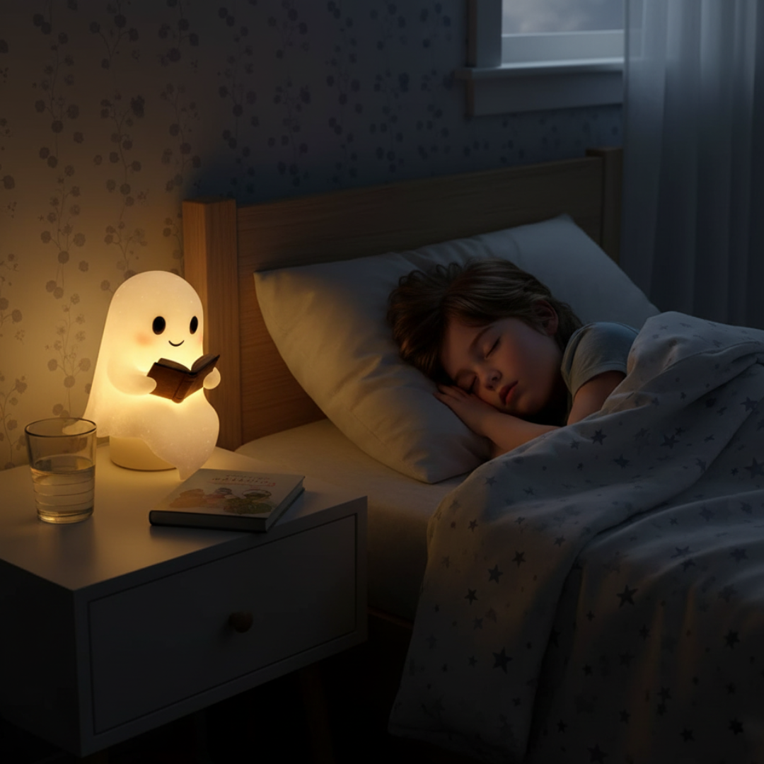 NightSpirit Lamp – Handmade Decorative Night Light with Warm Light